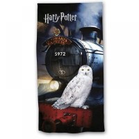 Harry Potter - Asciugamano Edvige  Hogwarts Express - Prodotto Ufficiale Warner Bros.
